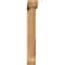 Ekena Millwork Traditional Slat Smooth Bracket w/ Offset Brace, Western Red Cedar, 5 1/2"W x 32"D x 38"H BKT0604X32X38TRA06SWR - alternate 2